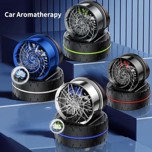 Luxury Stylish Solar Powered Wheel Rotating Perfume Diffuser.