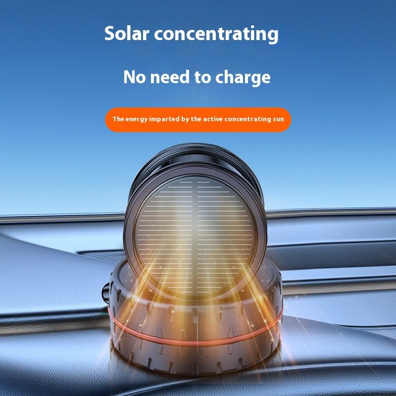 Luxury Stylish Solar Powered Wheel Rotating Perfume Diffuser.